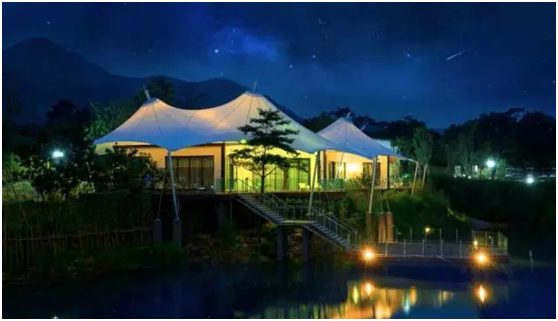 中国度假产品的惊世之作 丽江复华花海精品帐篷酒店